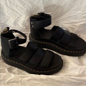 Dr. Martens Black Clarissa II Sandals
